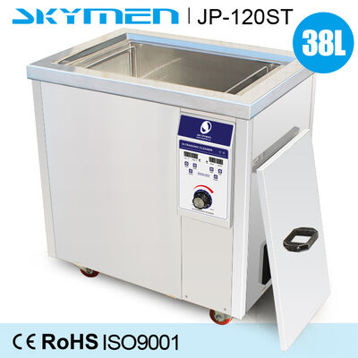 Skymen JP-120ST 38L Высокопроизводительный цифровой промышленный ультразвуковой очиститель с резервуаром из нержавеющей стали для блока фильтра DPF