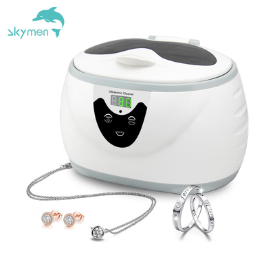 Стиральная машина 600ML ультразвуковых ювелирных изделий Skymen более чистая подгоняла логотип белый