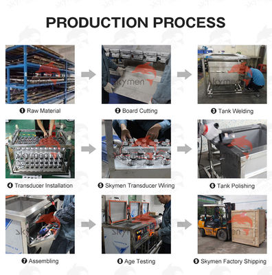 Промышленный ультразвуковой очиститель мощностью 135 л 1800 Вт с цифровым таймером 380 В/220 В