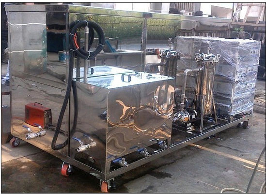 2000L Marine Engine Parts Ultrasonic Cleaner with Oil Filter System