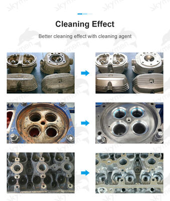 Промышленная ультразвуковая моечная машина Skymen 960L для обслуживания морской техники, очиститель деталей двигателя