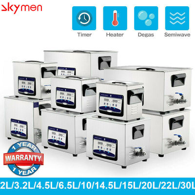 уборщик 180W Benchtop таймера 30min ультразвуковой 1,19 галлона для крюков