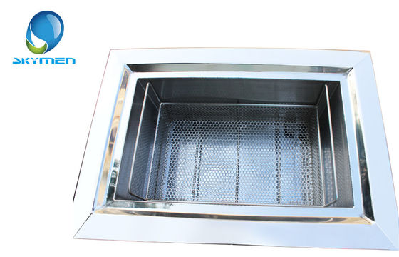Skymen 77L Industrial Ultrasonic Cleaner with Stainless Steel Tank for Automotive Parts Cleaning