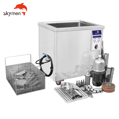 Skymen 100L Промышленный ультразвуковой очиститель 1800W 28K/40KHz Нержавеющая сталь резервуар