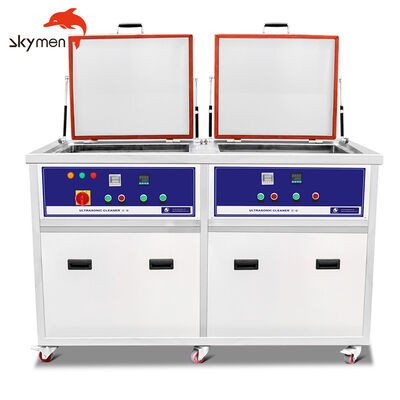 Ультразвуковое очистительное устройство с двойным отверстием с резервуаром для очистки и резервуаром для промывки