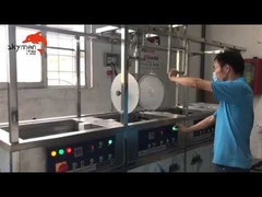 Skymen JTM-3024GH 77L 1200W Dpf Three Tank Промышленный ультразвуковой очиститель Горизонтальное движение с Li