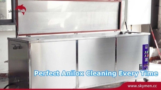 Машина чистки ролика Anilox